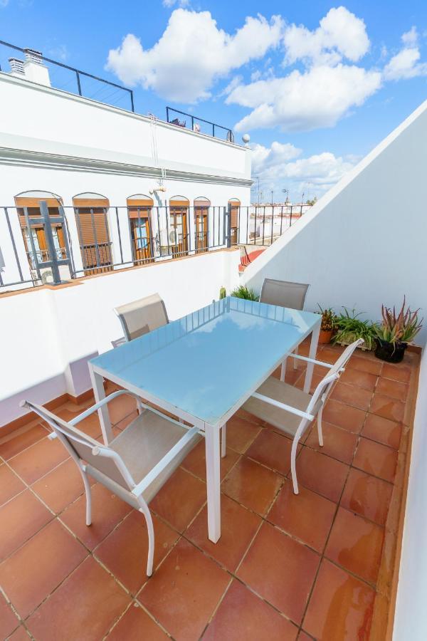 RentalSevilla Luminoso apartamento con terraza a orillas del río Exterior foto